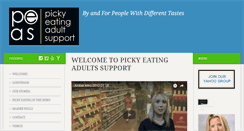 Desktop Screenshot of pickyeatingadults.com